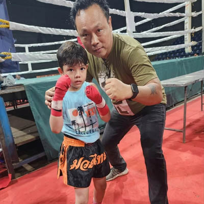Muay Thai training